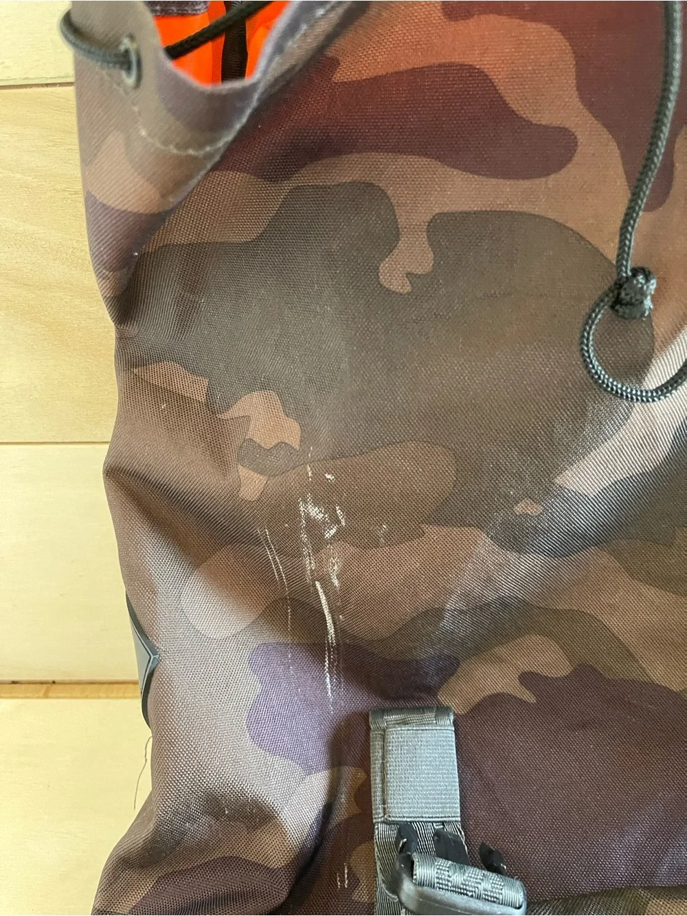 American Eagle Top Loading Camo Backpack